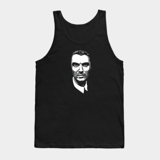 David Byrne greyscale Tank Top